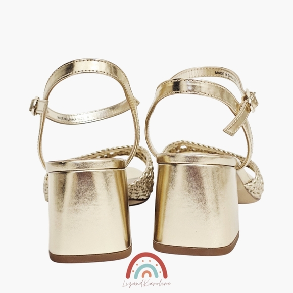 New! J. Crew Woven Heeled Sandals - Picture 10 of 16